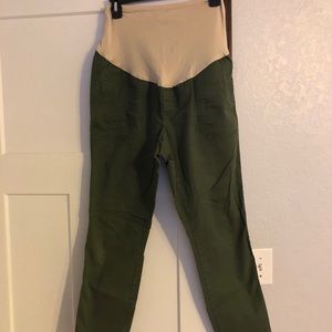 Maternity Pixie Ankle Pants (full panel)